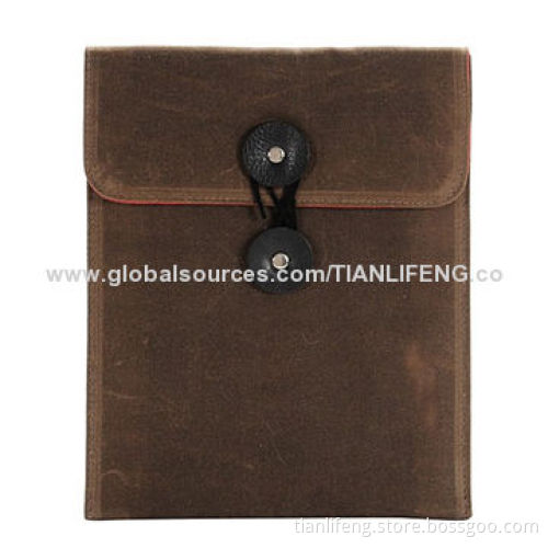 Coated Canvas Case for iPad